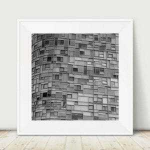 Abstract Architecture Wall Art | Geometrical Modern Wall Decor