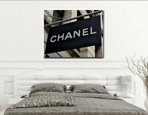 Chanel Wall Art | Coco Chanel Shop Sign | Chanel Wall Decor