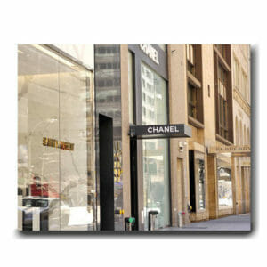 New York City Chanel Fashion Store Wall Art