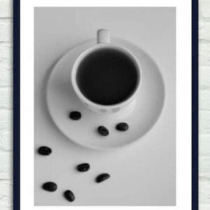 Coffee cup wall art