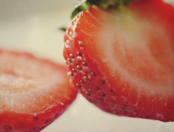 Strawberry Photo Meditation with Fine Art Photography